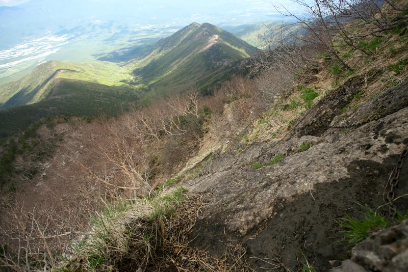 八ヶ岳県界尾根懸崖